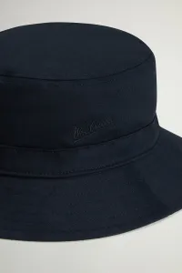Klobúk Woolrich Unisex Bucket Hat Melton Blue