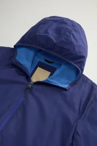 Bunda Woolrich Ultralight Hooded Jacket Twilight Blue