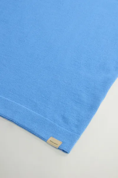 Sveter Woolrich Knitted T-Shirt Aviation