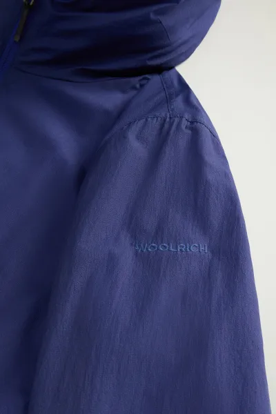 Bunda Woolrich Ultralight Hooded Jacket Twilight Blue