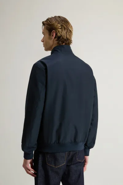 Bunda Woolrich Cruiser Bomber Melton Blue