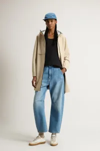 Kabát Woolrich Light Stretch Parka White Pepper
