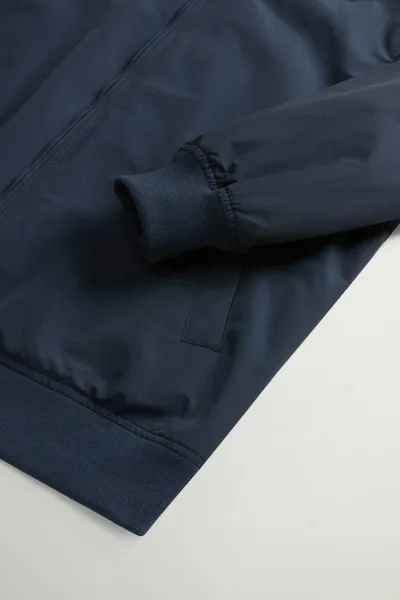 Bunda Woolrich Cruiser Bomber Melton Blue