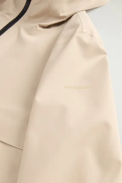 Kabát Woolrich Light Stretch Parka White Pepper