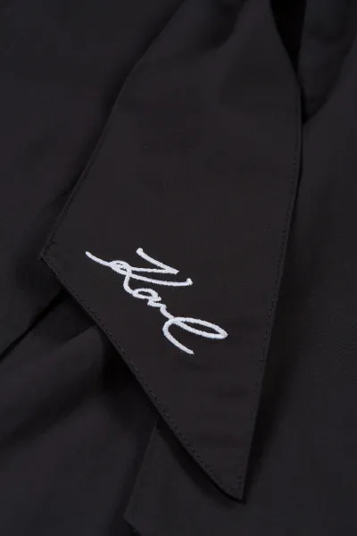 Šaty Karl Lagerfeld Karl Shirt Dress Black