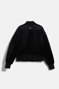 Bunda Karl Lagerfeld Jeans Klj Velvet Bomber Black