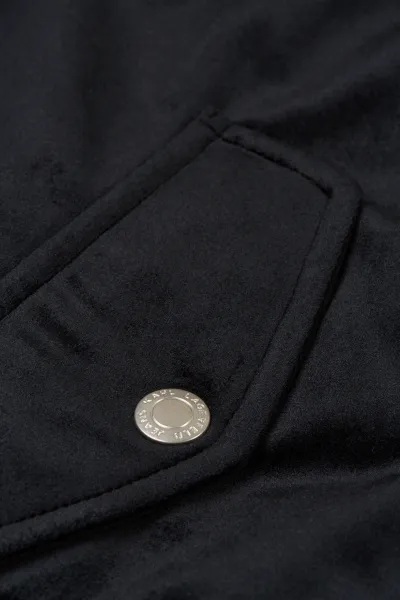 Bunda Karl Lagerfeld Jeans Klj Velvet Bomber Black