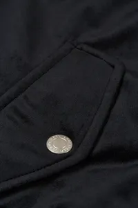 Bunda Karl Lagerfeld Jeans Klj Velvet Bomber Black