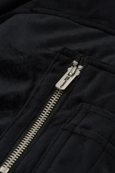 Bunda Karl Lagerfeld Jeans Klj Velvet Bomber Black