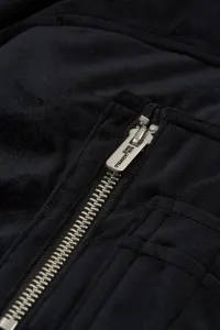 Bunda Karl Lagerfeld Jeans Klj Velvet Bomber Black