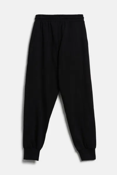 Tepláky Karl Lagerfeld Jeans Klj Text Logo Slim Sweatpant Black