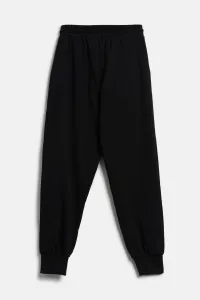 Tepláky Karl Lagerfeld Jeans Klj Text Logo Slim Sweatpant Black