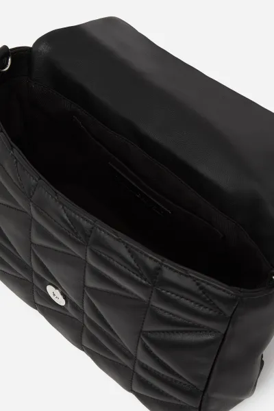 Crossbody Karl Lagerfeld K/Kuilt Top Handle Crossbody Black-Nickel