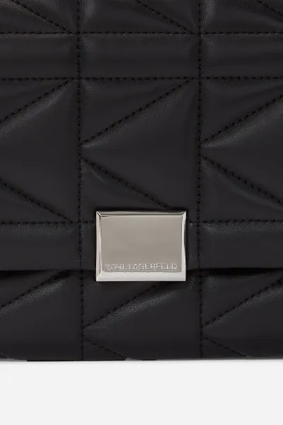 Crossbody Karl Lagerfeld K/Kuilt Top Handle Crossbody Black-Nickel