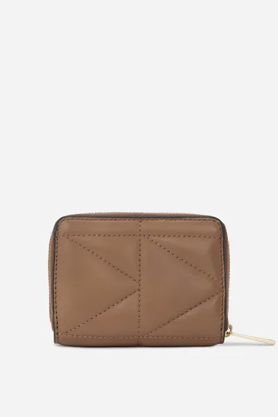 Peňaženka Karl Lagerfeld K/Kuilt Sm Zip Around Wallet Terra