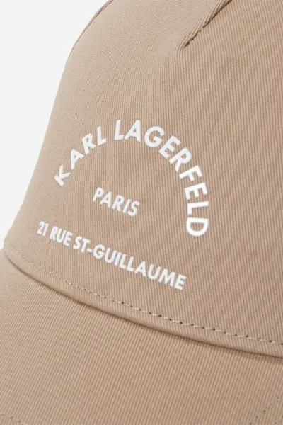 Šiltovka Karl Lagerfeld K/Rsg Cap Nougat