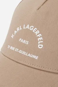 Šiltovka Karl Lagerfeld K/Rsg Cap Nougat