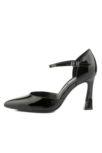 Lodičky Karl Lagerfeld Premiere 90 D'Orsay Gloss Black Patent Lthr