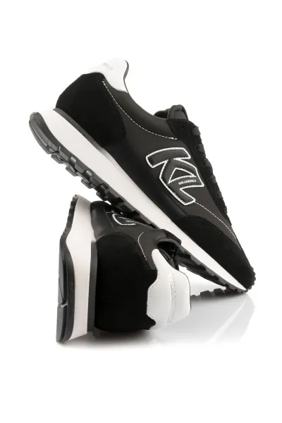 Tenisky Karl Lagerfeld Kairo Kl Sidetrim Lo Mix Black Lthr & Textile