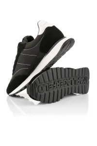 Tenisky Karl Lagerfeld Kairo Kl Sidetrim Lo Mix Black Lthr & Textile