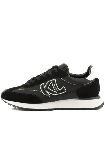 Tenisky Karl Lagerfeld Kairo Kl Sidetrim Lo Mix Black Lthr & Textile