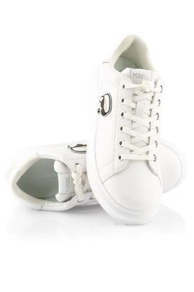 Tenisky Karl Lagerfeld Kapri Karl Nft Lo Lace White Lthr / Mono