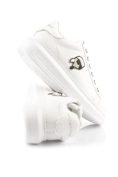 Tenisky Karl Lagerfeld Kapri Karl Nft Lo Lace White Lthr / Mono