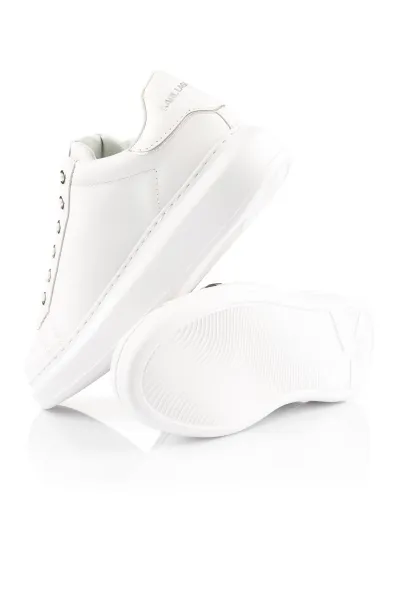 Tenisky Karl Lagerfeld Kapri Karl Nft Lo Lace White Lthr / Mono
