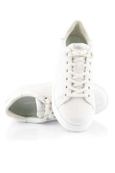 Tenisky Karl Lagerfeld Kapri Karl Signia Shine White Lthr / Mono