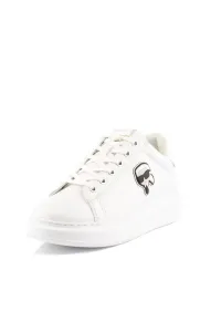 Tenisky Karl Lagerfeld Kapri Karl Nft Lo Lace White Lthr / Mono