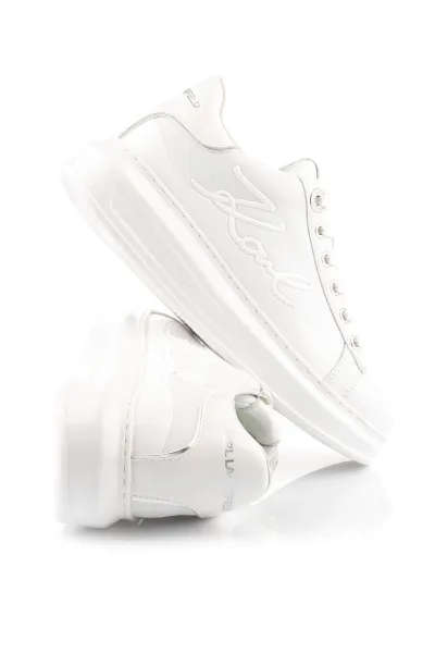 Tenisky Karl Lagerfeld Kapri Karl Signia Shine White Lthr / Mono