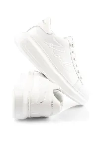 Tenisky Karl Lagerfeld Kapri Karl Signia Shine White Lthr / Mono