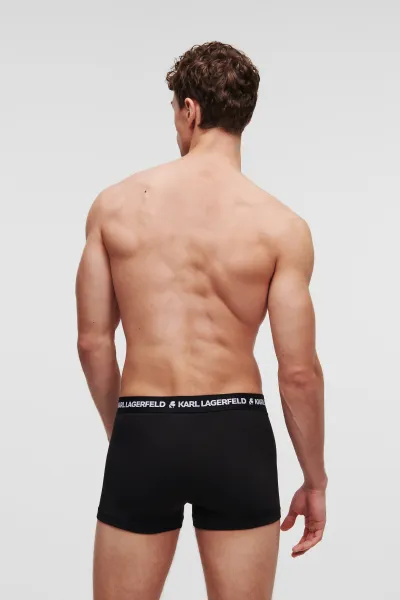 Spodná Bielizeň Karl Lagerfeld Logo Trunk Set Black