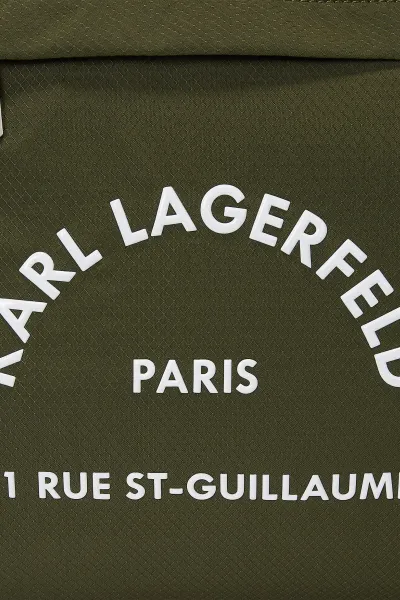 Taška Karl Lagerfeld K/Rsg Nylon Weekender Khaki