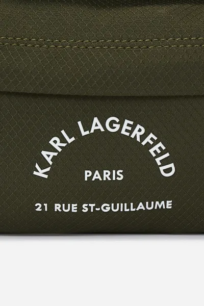Ľadvinka Karl Lagerfeld K/Rsg Nylon Bumbag Khaki
