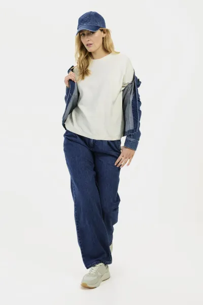 Mikina Camel Active Sweat White