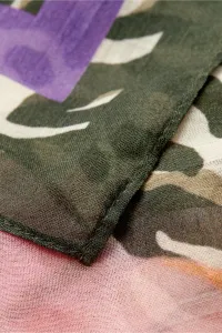 Šatka Camel Active Printed Shawl Aop6