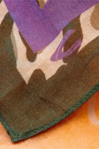 Šatka Camel Active Printed Shawl Aop6