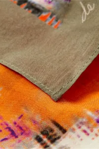 Šatka Camel Active Printed Shawl Teaberry