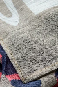 Šatka Camel Active Printed Shawl Mandarin