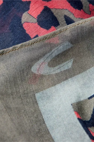 Šatka Camel Active Printed Shawl Mandarin