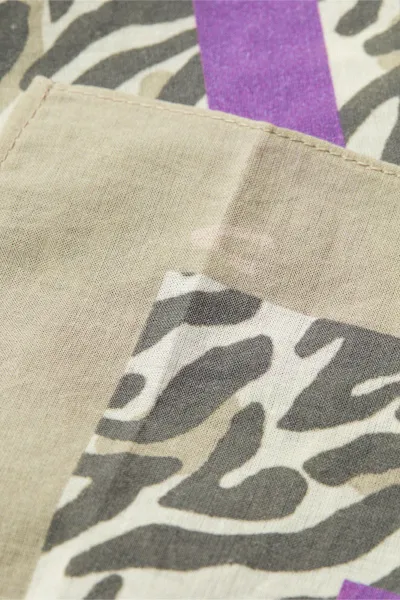 Šatka Camel Active Printed Bandana Wood