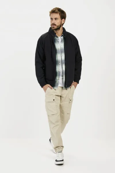 Mikina Camel Active Sweatjacket Dark Indigo