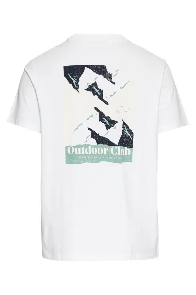 Tričko Camel Active T-Shirt 1/2 White