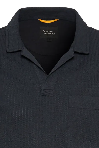 Polokošeľa Camel Active Polo 1/2 Arm Dark Indigo