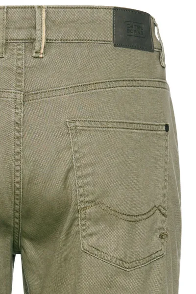 Džínsy Camel Active 5 Pocket Regular Fit Khaki