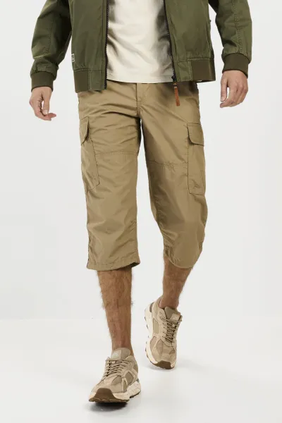 Šortky Camel Active Shorts Long Cargo Wood