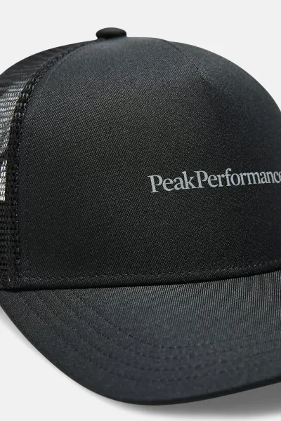 Šiltovka Peak Performance Pp Trucker Cap Black