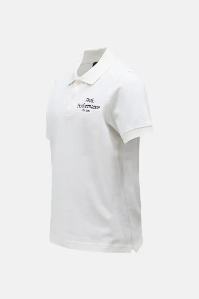Polokošeľa Peak Performance Jr Original Polo Offwhite