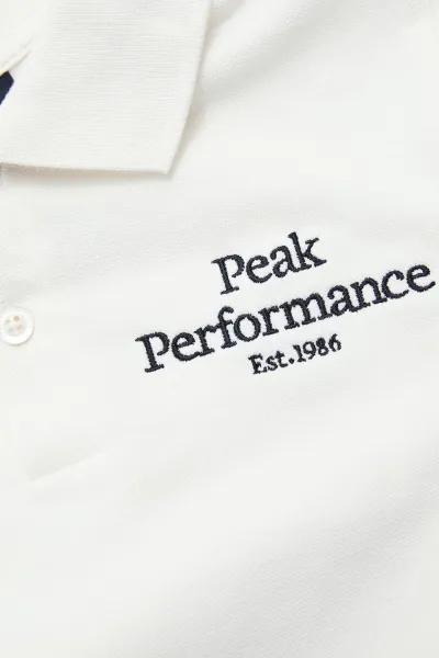 Polokošeľa Peak Performance Jr Original Polo Offwhite